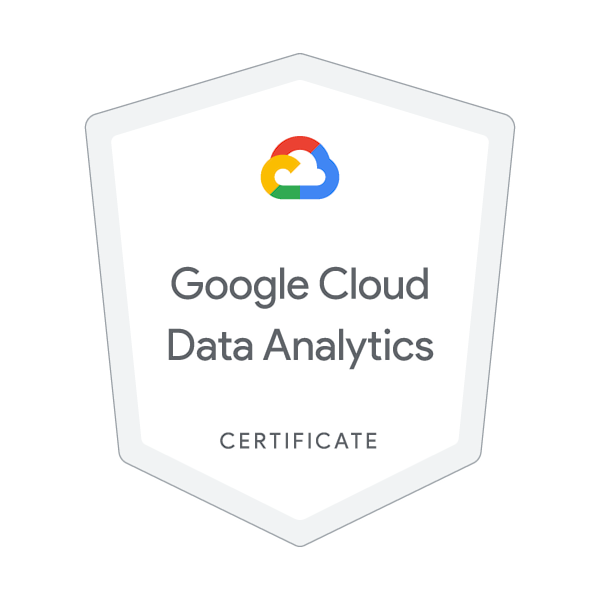 Google Cloud Data Analytics Certificate